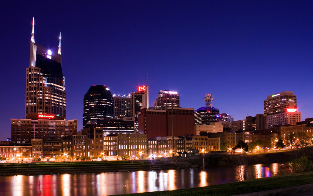 Tech firms are being drawn to smaller cities like Nashville. 