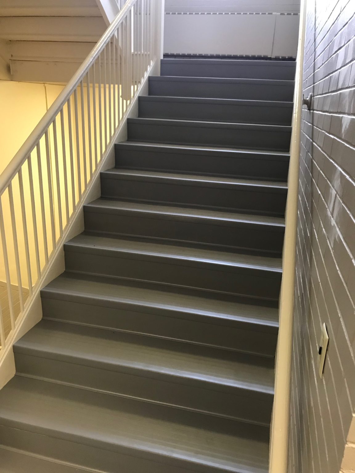 Musson Rubber Vinyl Stair Treads make staircases safe and attractive ...