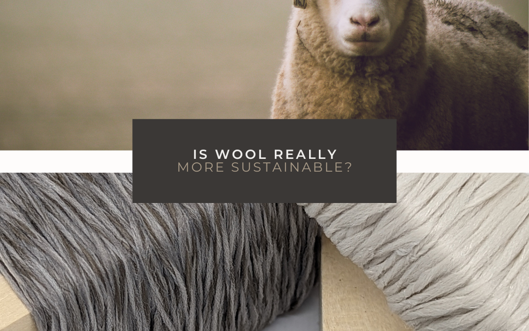 Natural wool vs. synthetic wool fibers