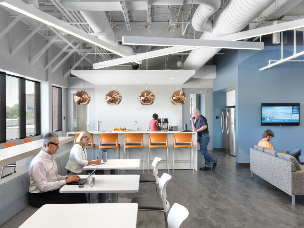 Aclara Corporate Office, illustrating office design trends